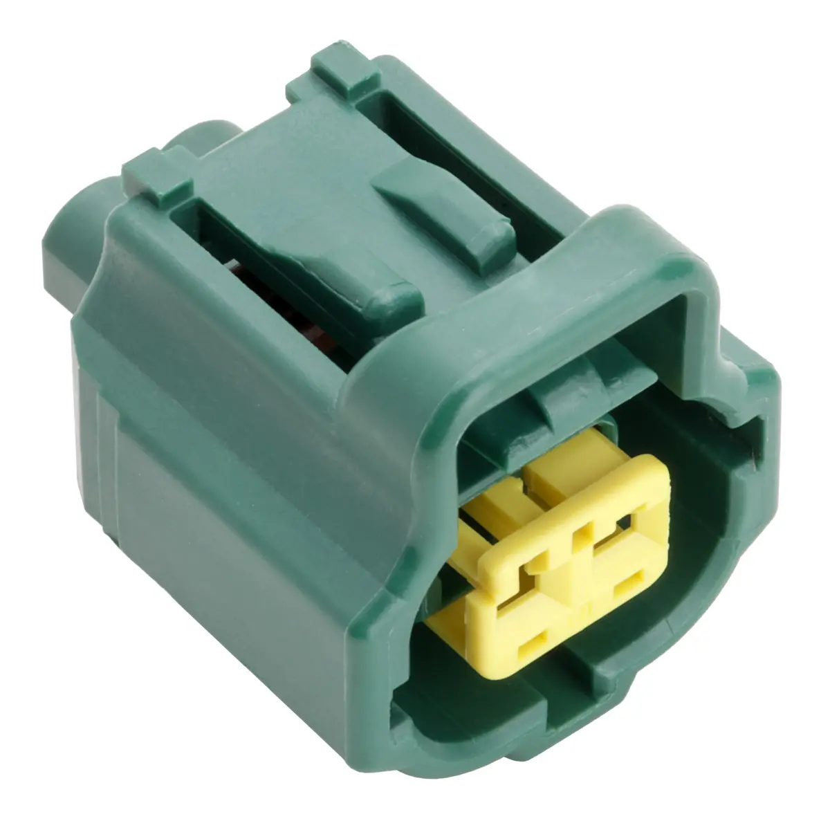 2 Way Green Plug Housing Key D - 184006-1
