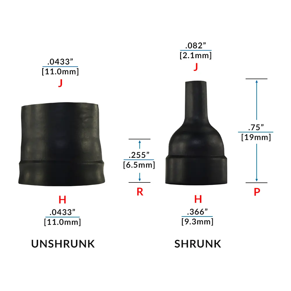 MINIATURE Straight Lipped Boot - 204W221-25-0