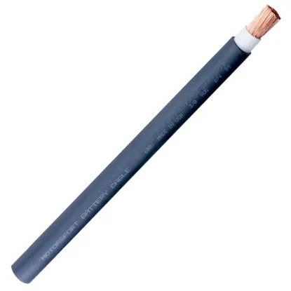 3/0 Motorsport Battery Cable Black - 3/0CBL-BK