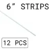 3/32", Clear, Refill, 12 X 6in PCS - 3/32-CLR-RF