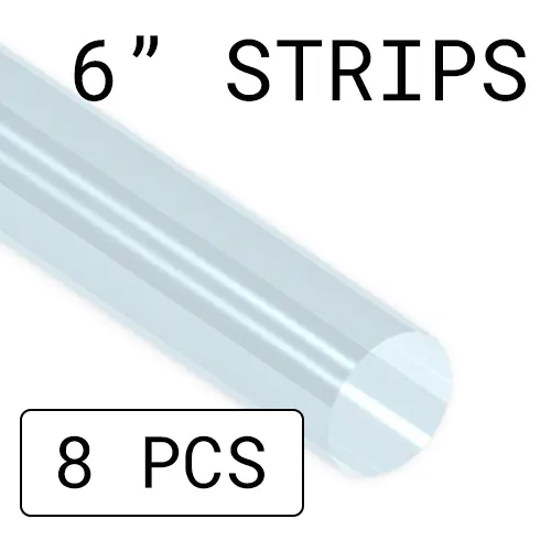 3/4", Clear, Refill, 8 X 6in PCS - 3/4-CLR-RF