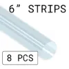 3/4", Clear, Refill, 8 X 6in PCS - 3/4-CLR-RF