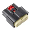 MX150 16 Way Female Connector Housing - 33472-1606