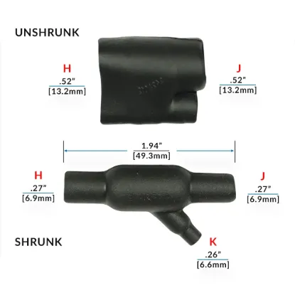 342A012-25-0 45° Shrink Boot