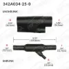 342A034-25-0 45° Shrink Boot