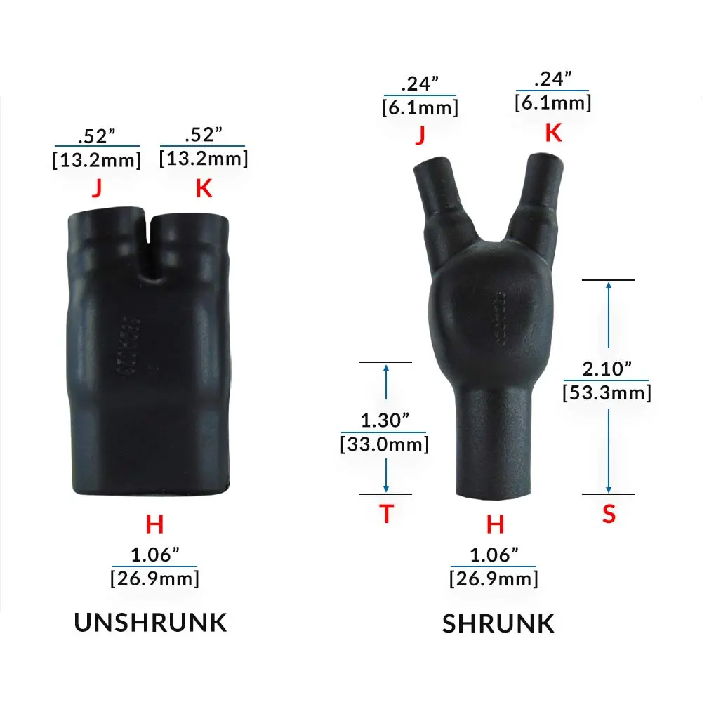 Y Heat Shrink Boot - 382A023-25-0