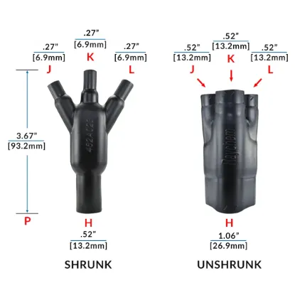 3 Way Heat Shrink Boot - 462A023-25-0