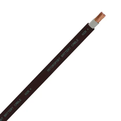 4 AWG Motorsport Battery Cable Black - 4CBL-BK