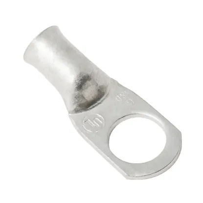 6 AWG,Tin Plated Eyelet, 3/8 Stud - 638TP