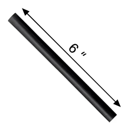 1/2", ATUM , 4:1 , (8) 6"PCS - 6IN-ATUM-12/3