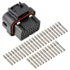 34 Way, Key 1 Kit, Solid Contacts, Nickel - 78100