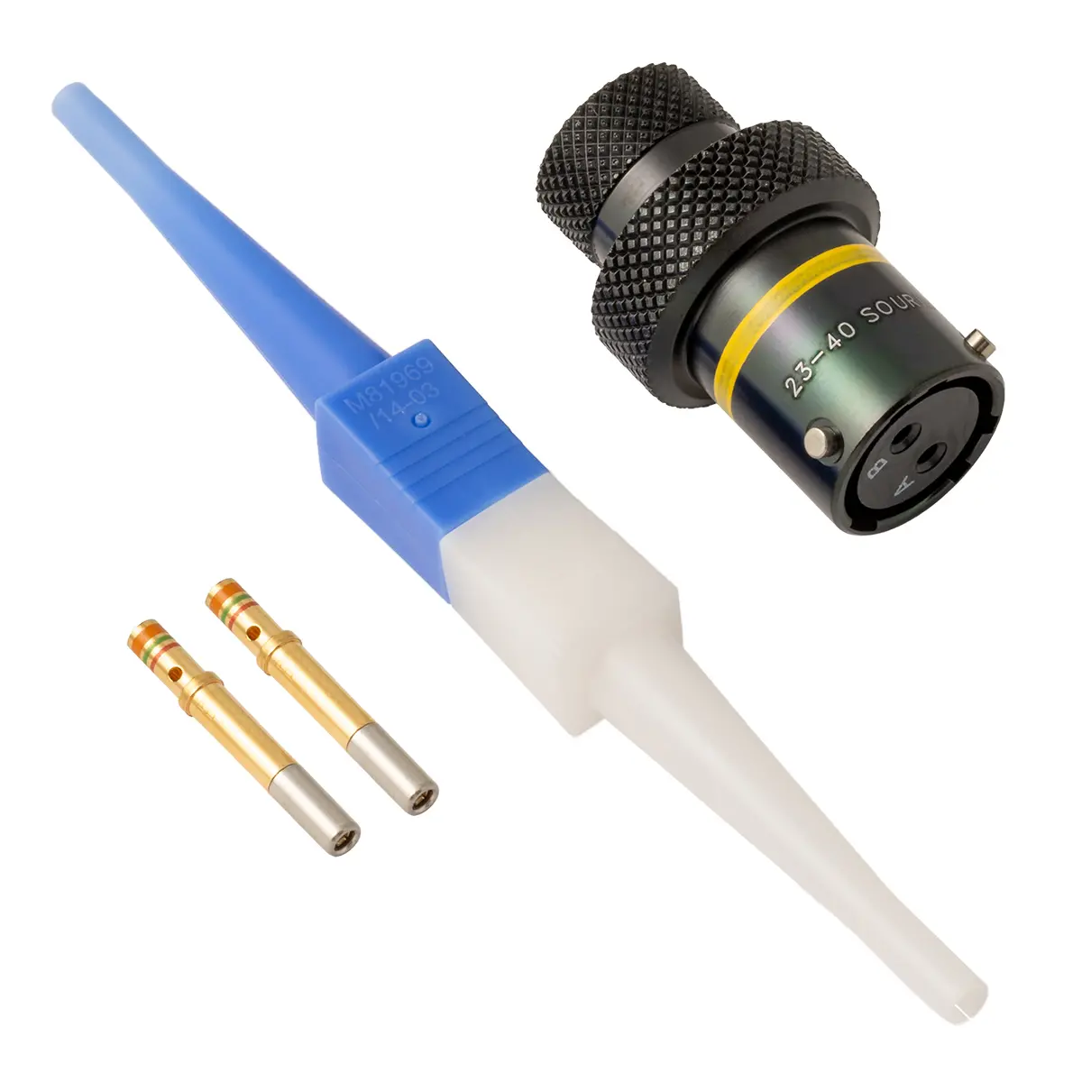 8STA,2 Way,Inline,SKT,A Key,Yellow - 8STA1-10-02SA