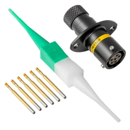 AS,6 Way,FLG,SKT,A Key,Yellow - AS008-35SA