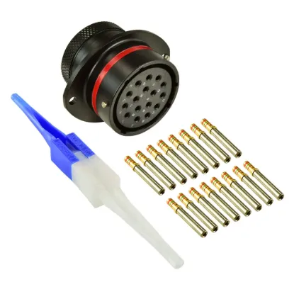 AS,16 Way,FLG,SKT,N Key,Red - AS020-16SN