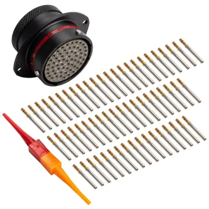 AS,61 Way,FLG,SKT,N Key,Red - AS024-61SN