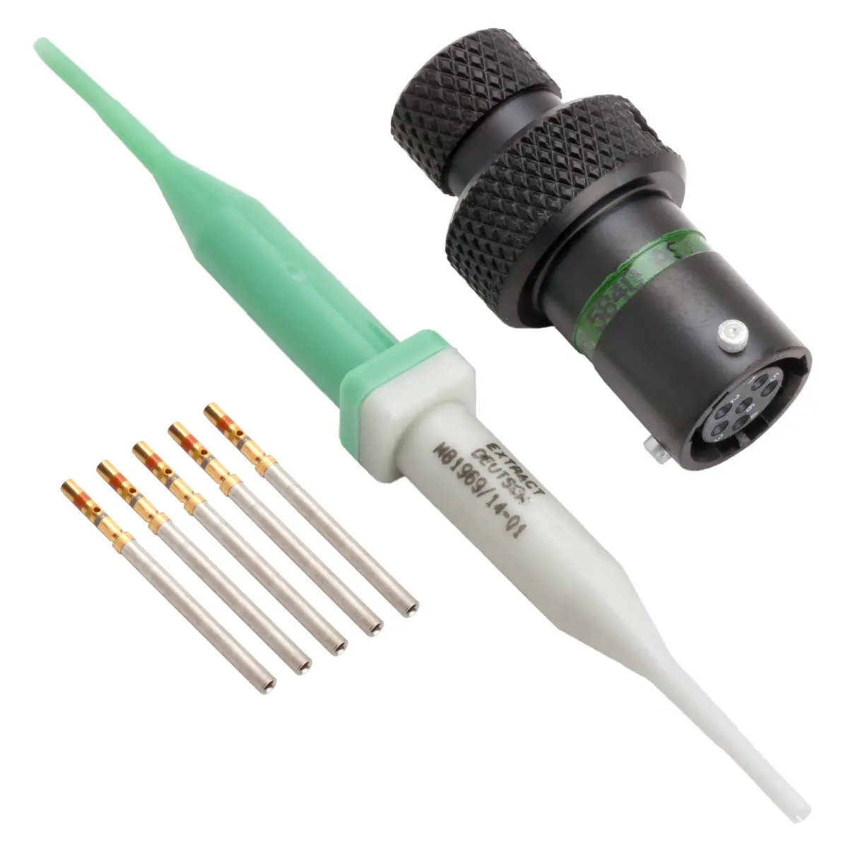 AS,6 Way,Inline,SKT,D Key,Green - AS108-35SD