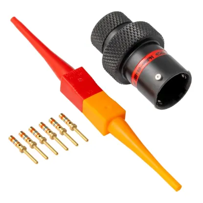 AS,6 Way,Inline,Pin,N Key,Red - AS110-98PN