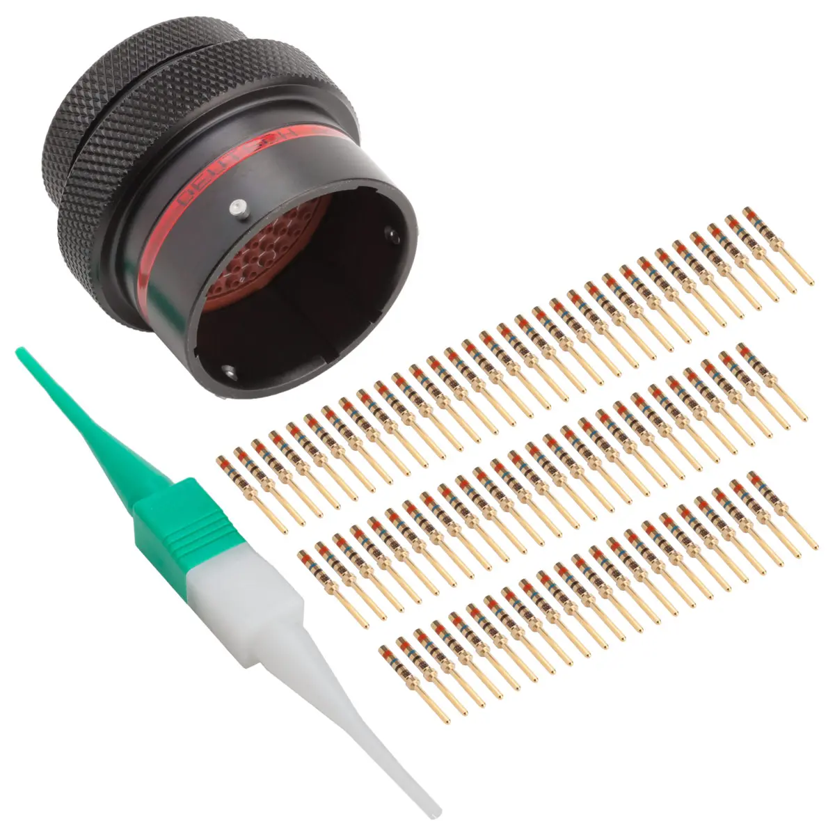 AS,79 Way,Inline,Pin,N Key,Red - AS120-35PN