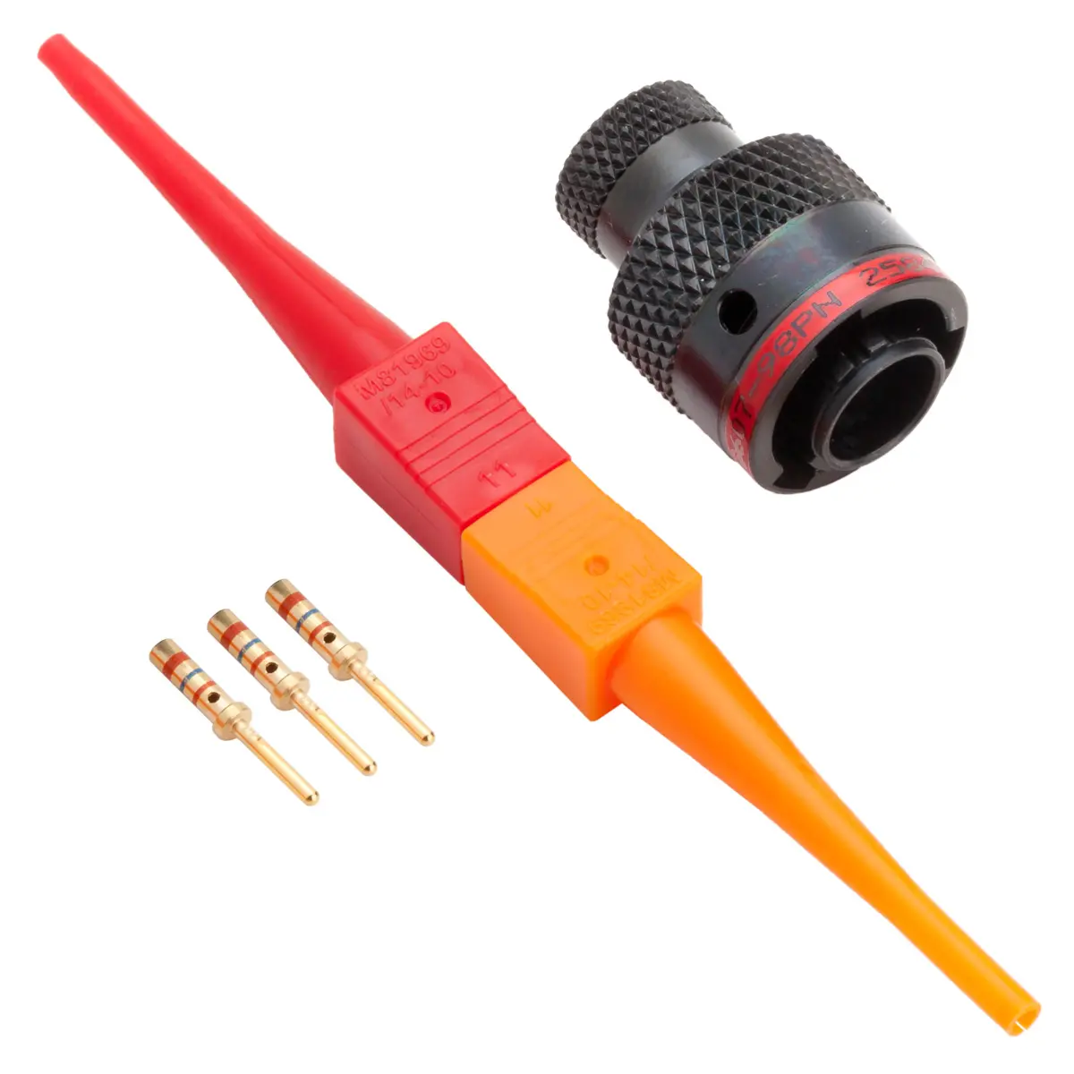 AS,3 Way,PLG,Pin,N Key,Red - AS607-98PN
