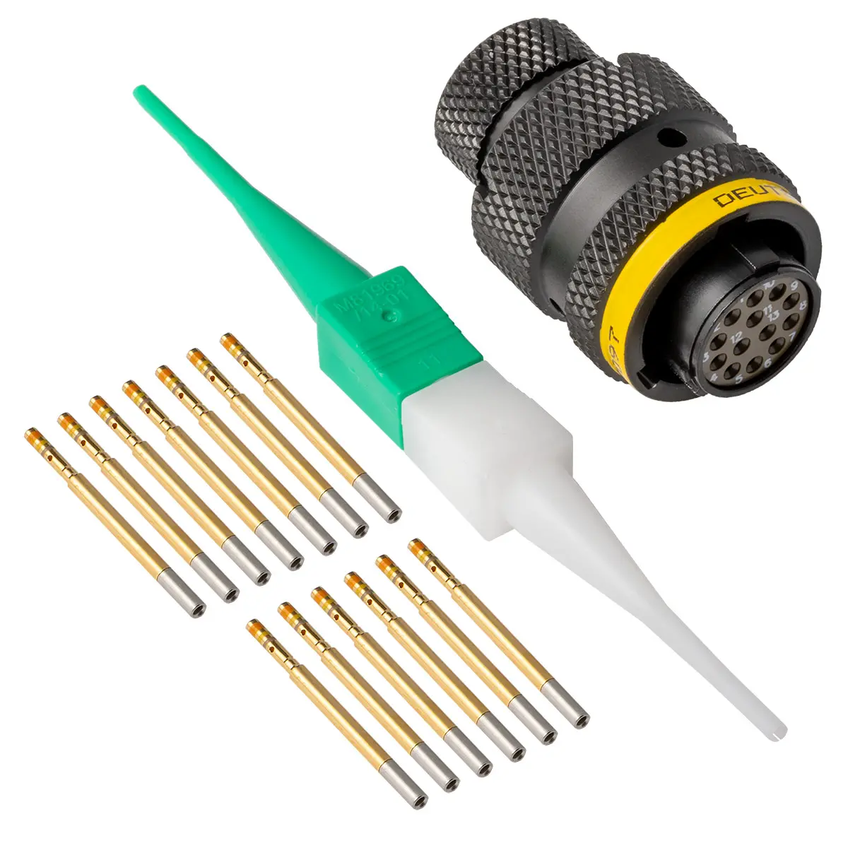 AS,13 Way,PLG,SKT,A Key,Yellow - AS610-35SA