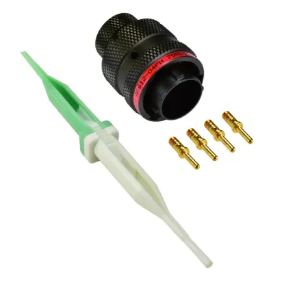 AS,4 Way,PLG,Pin,N Key,Red - AS612-04PN