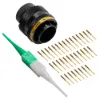 AS,37 Way,PLG,Pin,A Key,Yellow - AS614-35PA