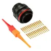 AS,26 Way,PLG,Pin,N Key,Red - AS616-26PN
