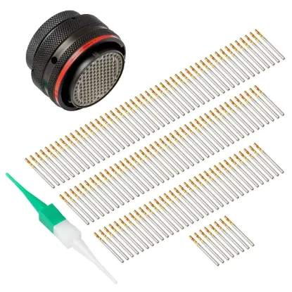 AS,128 Way,PLG,Pin,N Key,Red - AS624-35SN