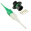 ASL,5 Way,FLG,Pin,D Key,Green - ASL006-05PD-HE