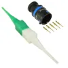 ASL,5 Way,Inline,Pin,B Key,Blue - ASL106-05PB-HE