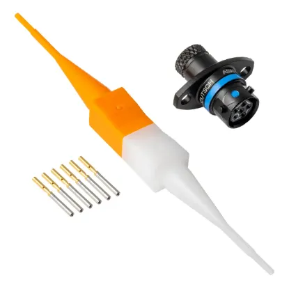 ASX,6 Way,SKT,FLG,B Key,Blue - ASX002-06SB-HE
