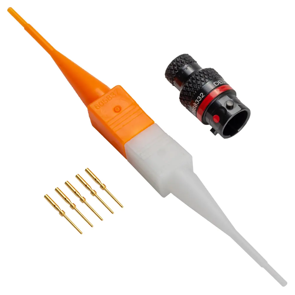 ASX,5 Way,Inline,Pin,N Key,Red - ASX102-05PN-HE-R0