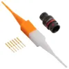 ASX,6 Way,Inline,Pin,N Key,Red - ASX102-06PN-HE