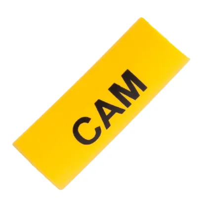 CAM Marker Yellow 1/4" - CAM-MARKER