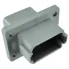 DT 12 Way Flanged Receptacle - DT04-12PA-L012