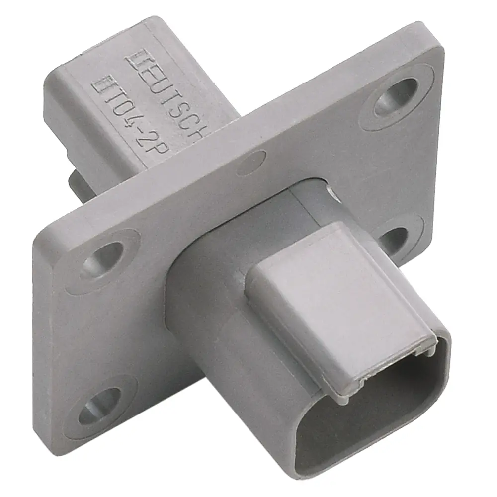 DT 2 Way Flanged Receptacle - DT04-2P-L012