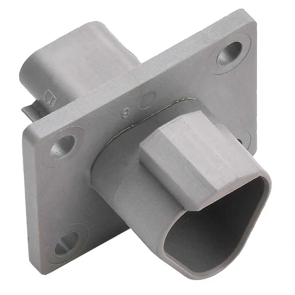 DT 3 Way Flanged Receptacle - DT04-3P-L012