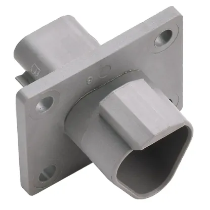 DT 3 Way Flanged Receptacle - DT04-3P-L012