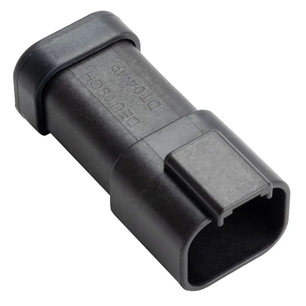 REC, 4P, BLK, BUSBAR, Nickel - DT04-4P-EP13