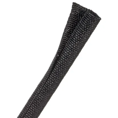 F6, Woven , Split Braid , 3/8" - F6W0.38BK