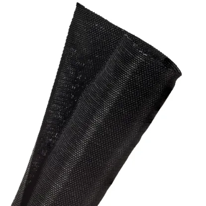 F6, Woven , Split Braid , 1 1/2" - F6W1.50BK