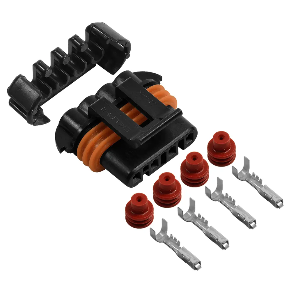 4 Way M/P Connector Kit for GM ALTERNATORS - LS-ALT-CONN-KIT