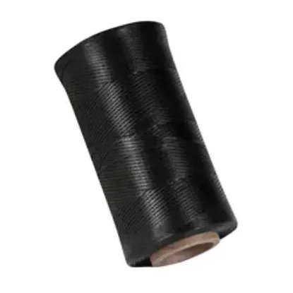 Black LACING CORD 1500 FT Roll - LT1-S5-FB-BK