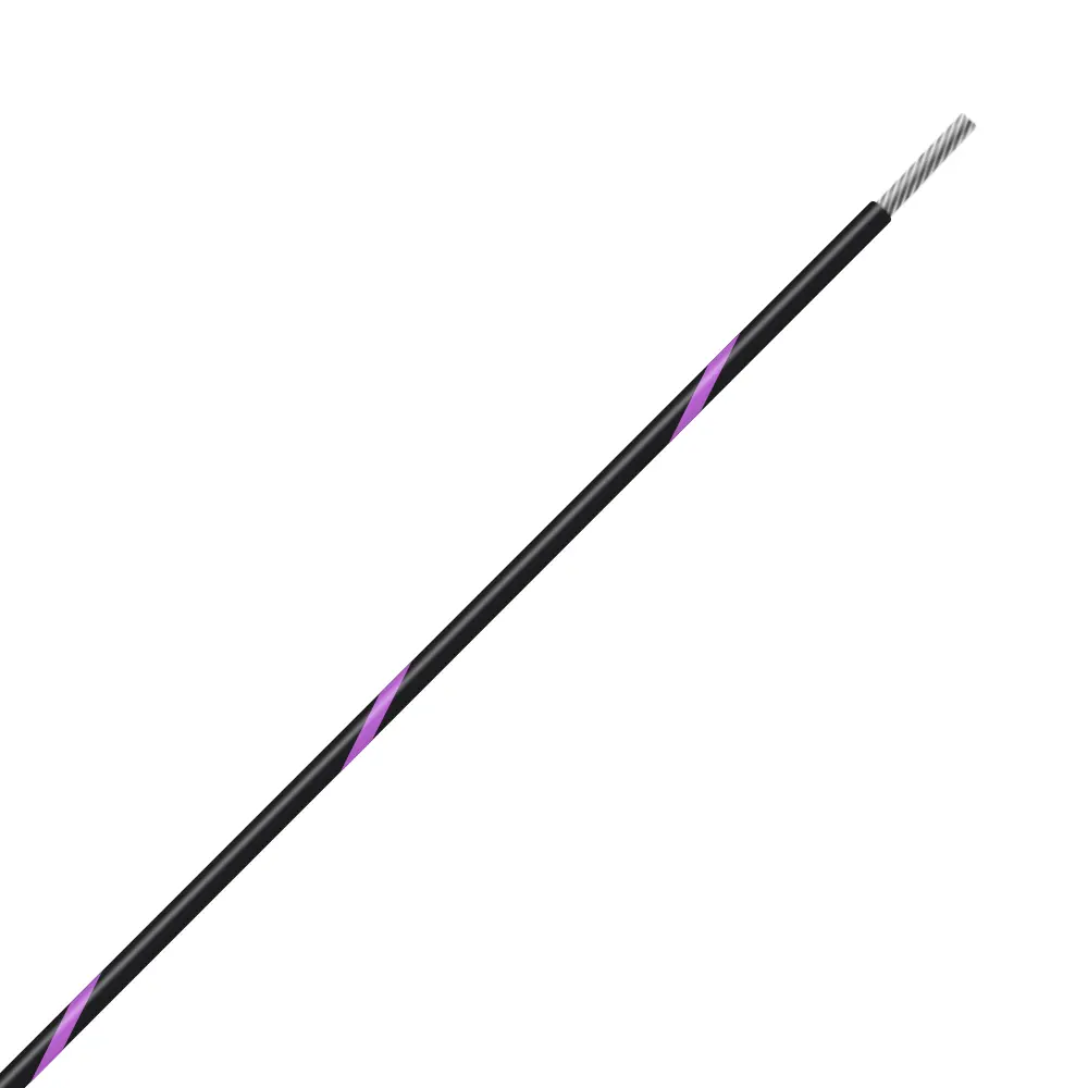 Black/Violet Wire Tefzel 10 AWG - M22759/16-10-07