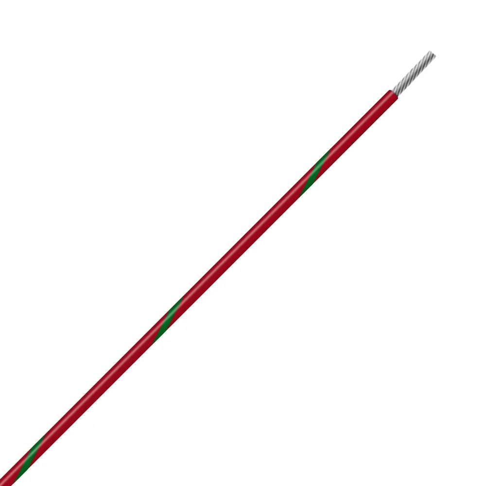 Red/Green Wire Tefzel 10 AWG - M22759/16-10-25