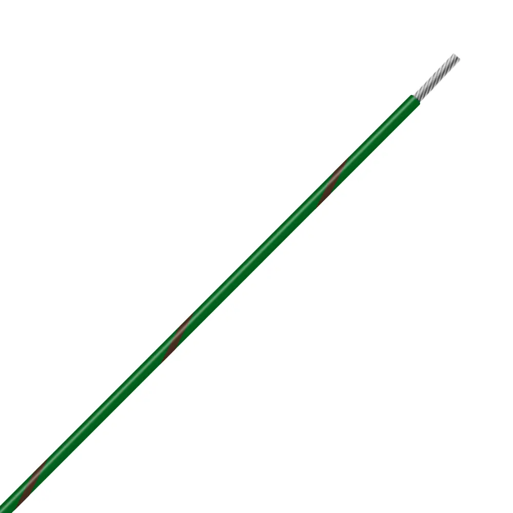 Green/Brown Wire Tefzel 10 AWG - M22759/16-10-51