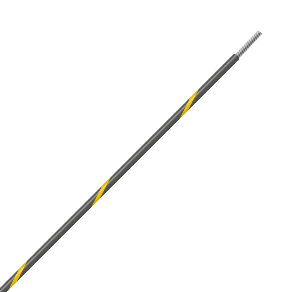 Gray/Yellow Wire Tefzel 10 AWG - M22759/16-10-84