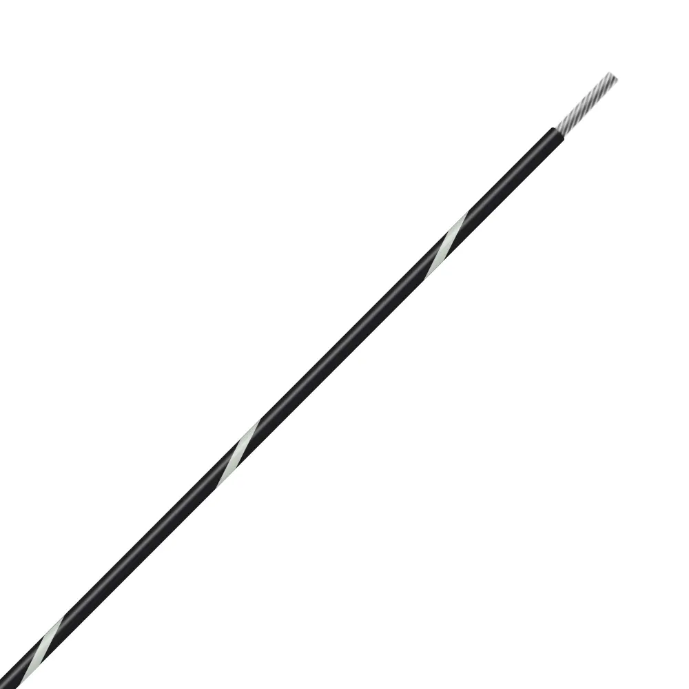 Black/White Wire Tefzel 12 AWG - M22759/16-12-09