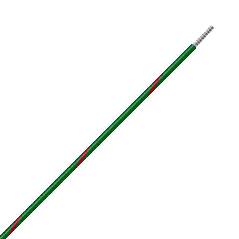 Green/Red Wire Tefzel 12 AWG - M22759/16-12-52
