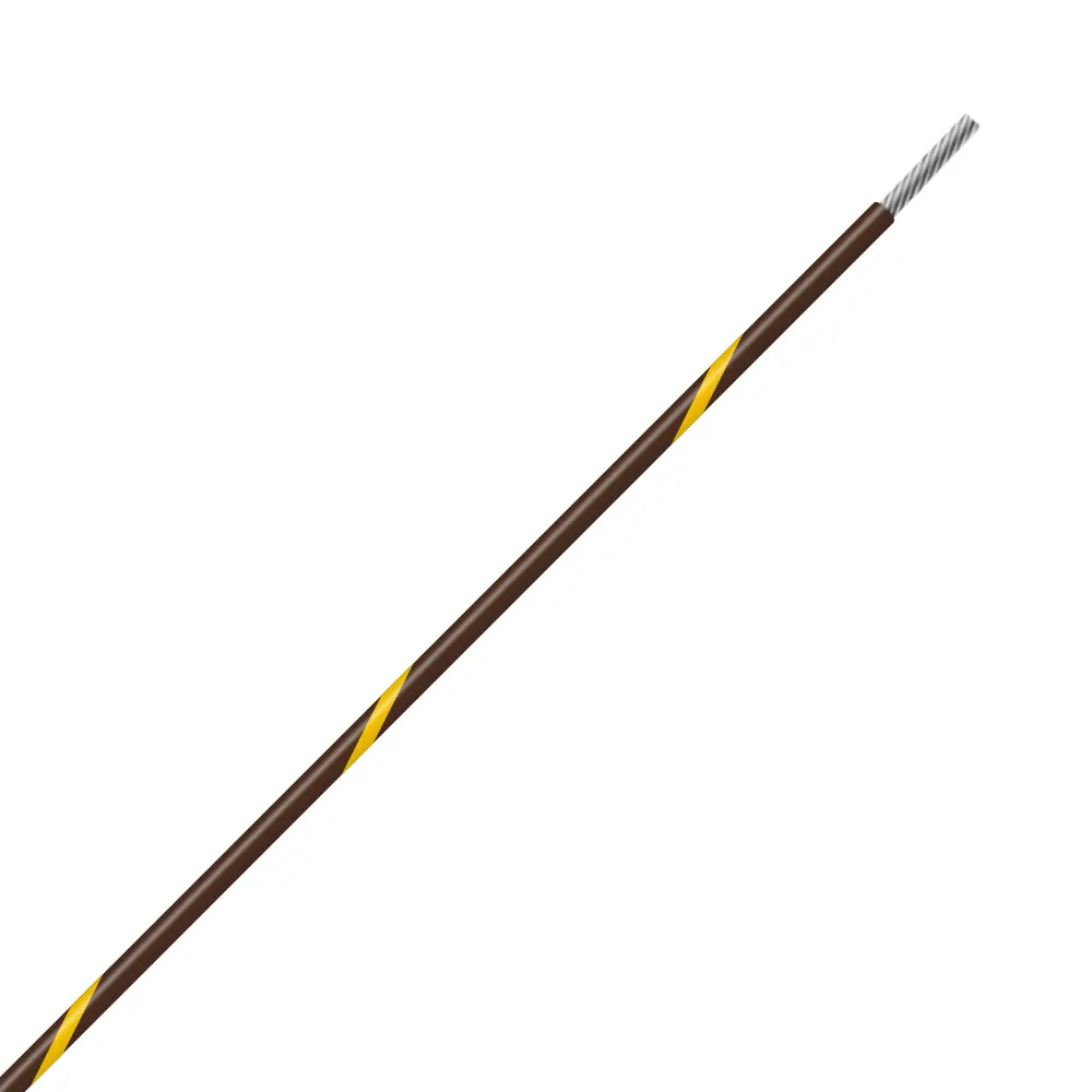 Brown/Yellow Wire Tefzel 14 AWG - M22759/16-14-14